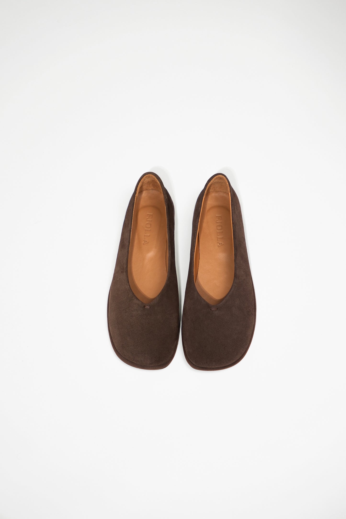 Suede Ballet Flats