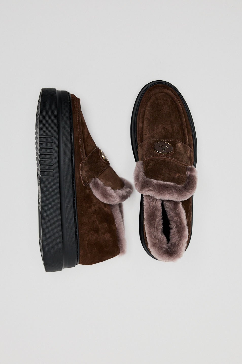 Напівчеревики з хутром