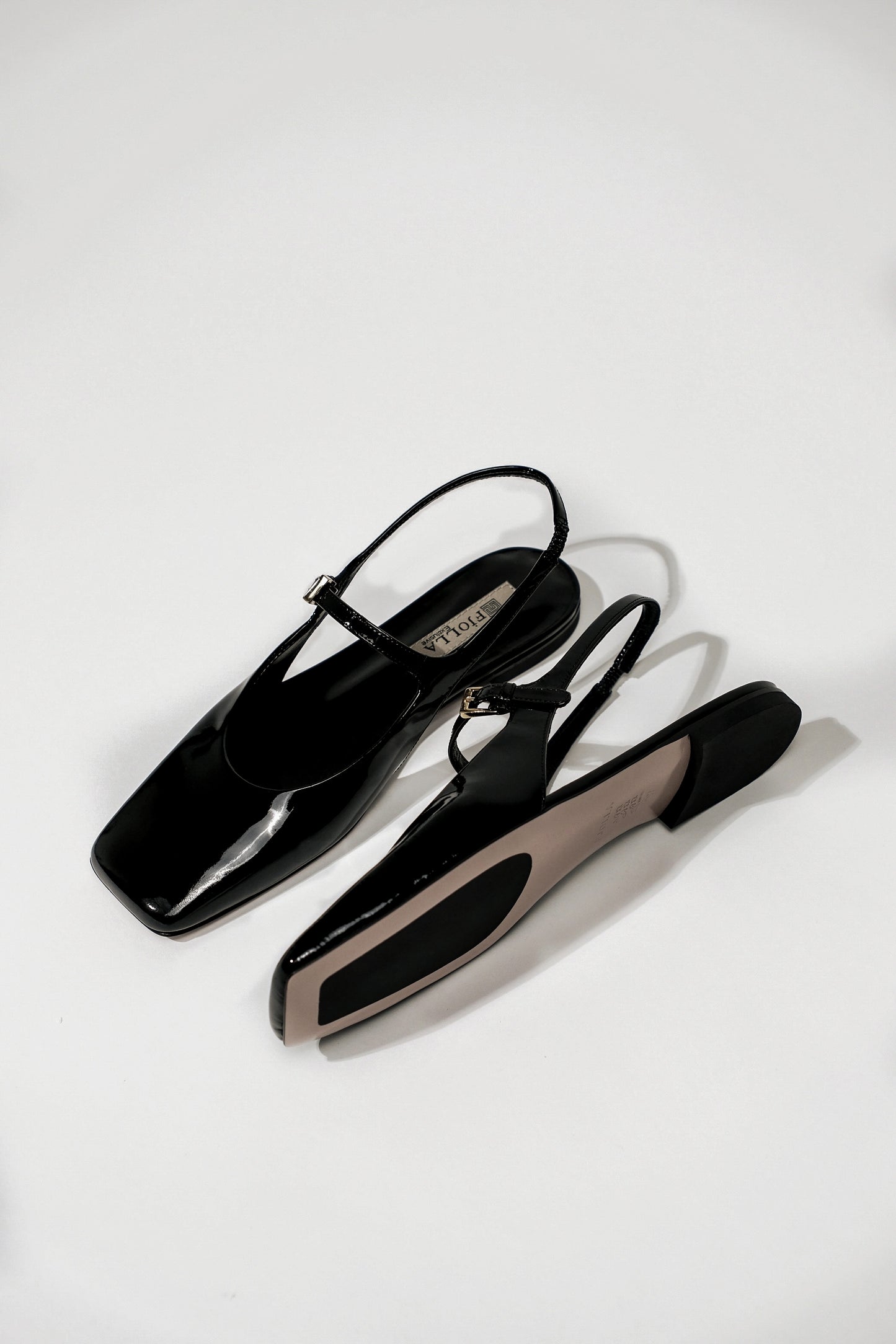 Square-toe Slingbacks