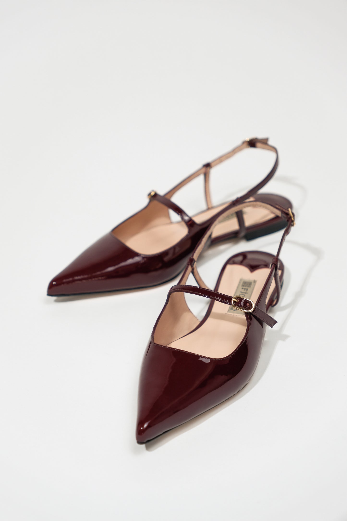 Cherry Slingbacks