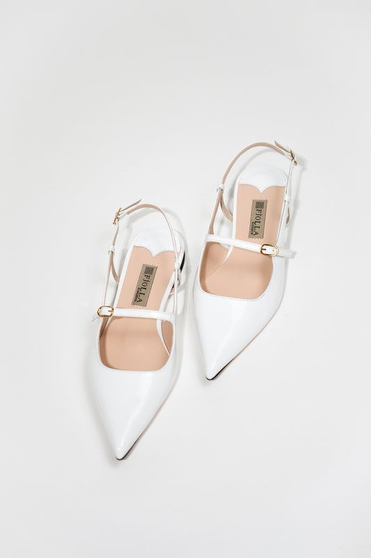 Milk Slingbacks