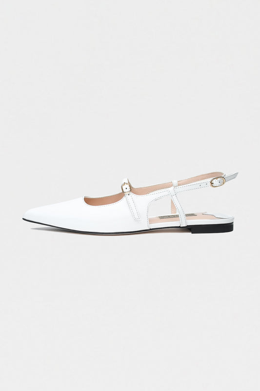 Milk Slingbacks